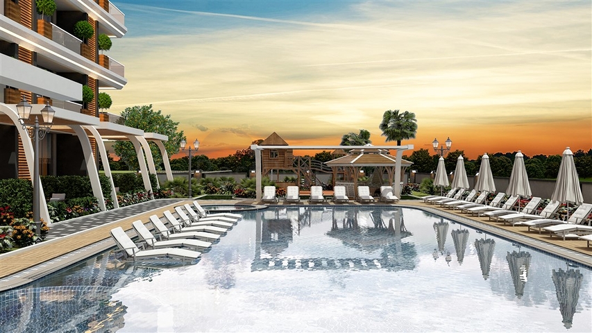 شقق بالاقساط في الانيا - مجمع قيد الانشاء في منطقة اوبا 