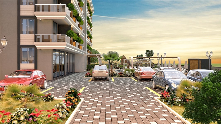 شقق بالاقساط في الانيا - مجمع قيد الانشاء في منطقة اوبا 