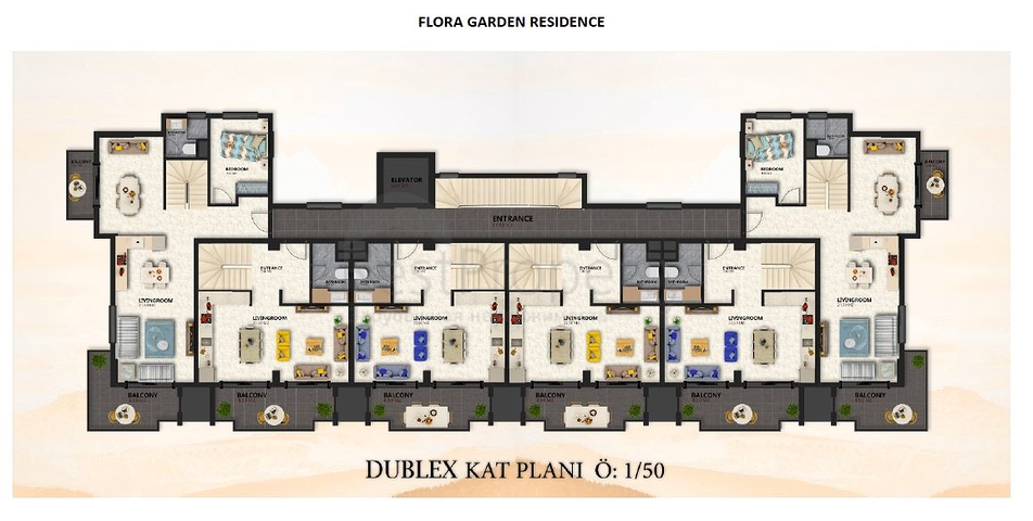 شقق بالاقساط في الانيا - مجمع قيد الانشاء في منطقة اوبا 