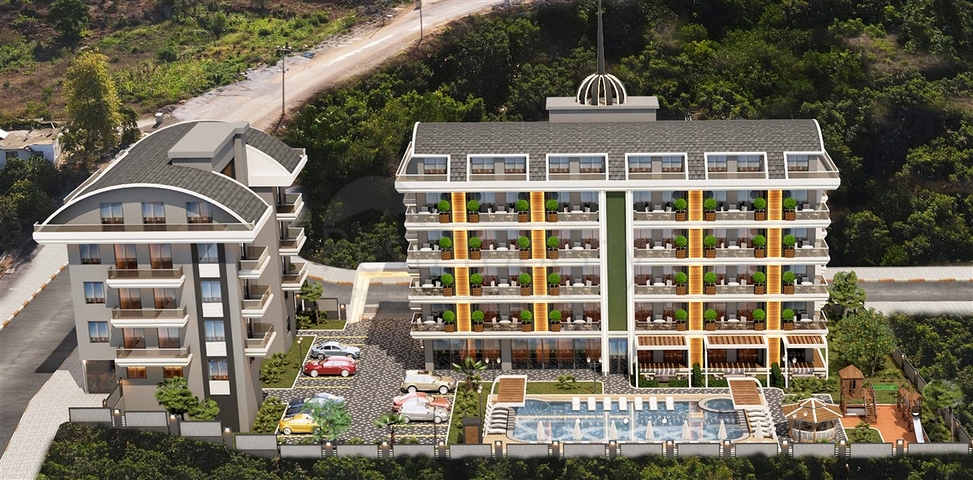 شقق بالاقساط في الانيا - مجمع قيد الانشاء في منطقة اوبا 