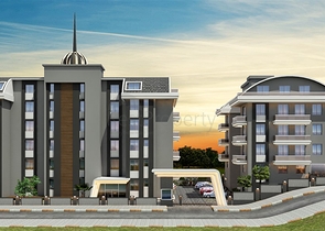 شقق بالاقساط في الانيا - مجمع قيد الانشاء في منطقة اوبا 