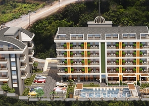 شقق بالاقساط في الانيا - مجمع قيد الانشاء في منطقة اوبا 