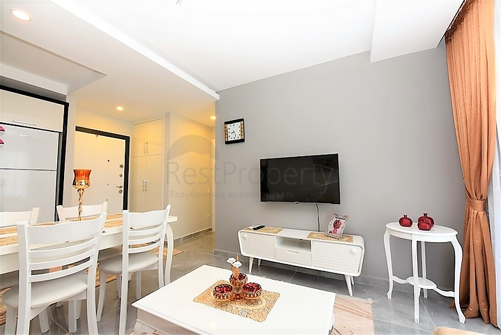 شقة مفروشة 1 + 1 في مجمع جديد 