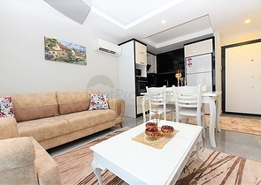 شقة مفروشة 1 + 1 في مجمع جديد 