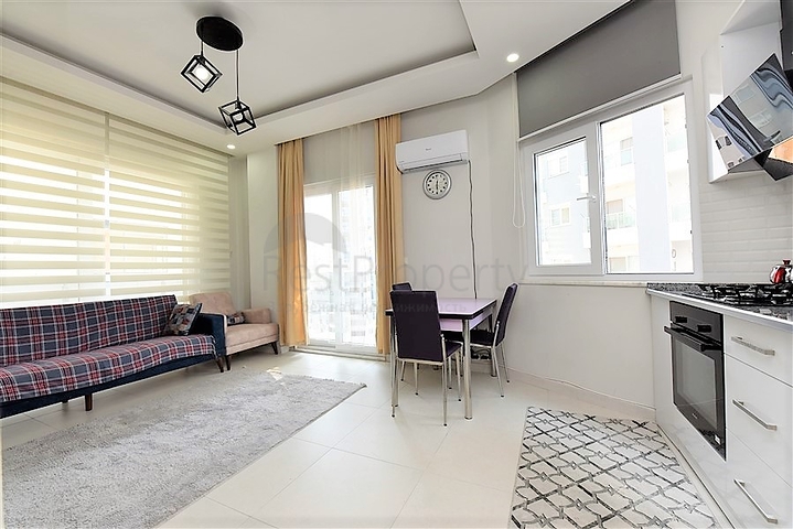 شقة جديدة وبسعر مناسب - غرفة وصالة مفروشة - في مهموتلار / الانيا 