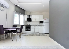 شقة جديدة وبسعر مناسب - غرفة وصالة مفروشة - في مهموتلار / الانيا 