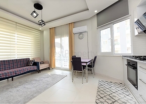 شقة جديدة وبسعر مناسب - غرفة وصالة مفروشة - في مهموتلار / الانيا 