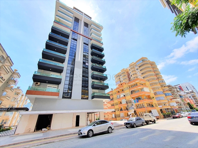 شقة غرفة وصالة - ضمن مجمع حديث - يضم كافة الخدمات - في منطقة مهموتلار / الانيا 