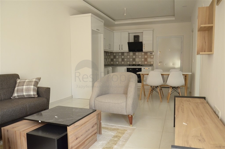 شقة غرفة وصالة - ضمن مجمع حديث - يضم كافة الخدمات - في منطقة مهموتلار / الانيا 