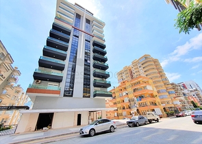 شقة غرفة وصالة - ضمن مجمع حديث - يضم كافة الخدمات - في منطقة مهموتلار / الانيا 