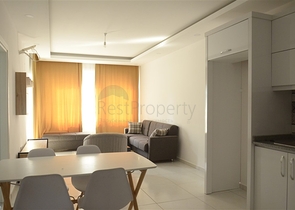 شقة غرفة وصالة - ضمن مجمع حديث - يضم كافة الخدمات - في منطقة مهموتلار / الانيا 