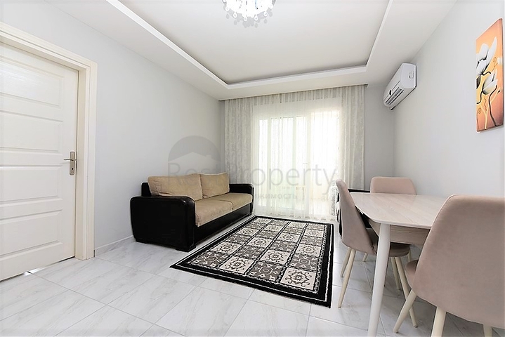 شقة مؤثثة - غرفة وصالة ضمن مجمع - مهموتلار / الانيا 