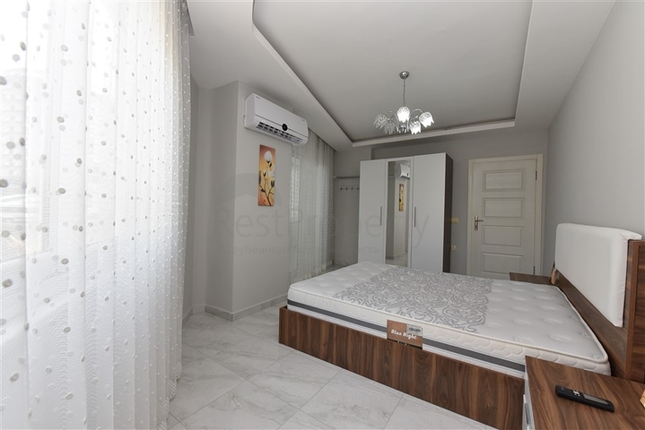 شقة مؤثثة - غرفة وصالة ضمن مجمع - مهموتلار / الانيا 