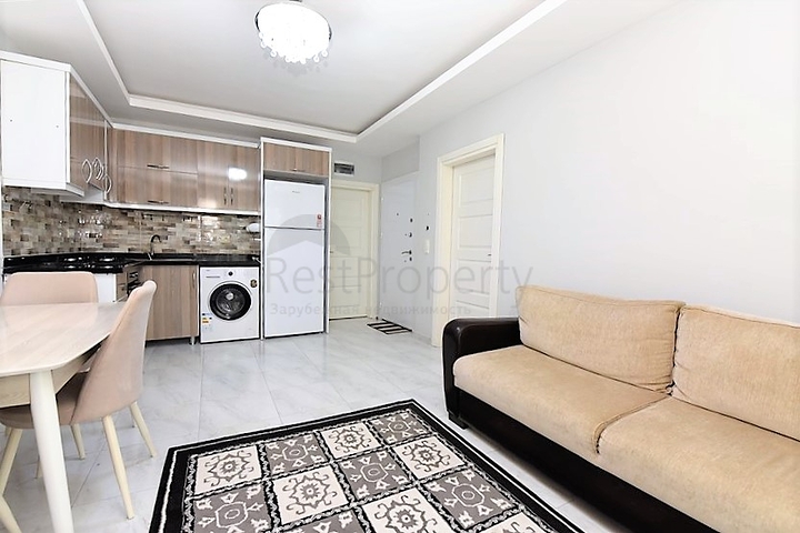 شقة مؤثثة - غرفة وصالة ضمن مجمع - مهموتلار / الانيا 