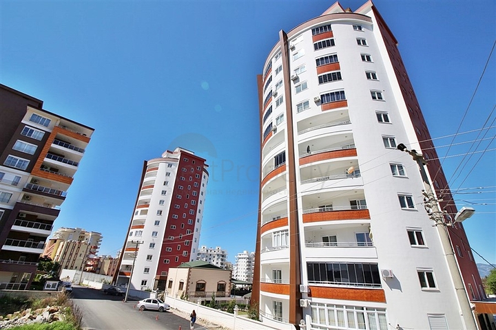 شقة مؤثثة - غرفة وصالة ضمن مجمع - مهموتلار / الانيا 