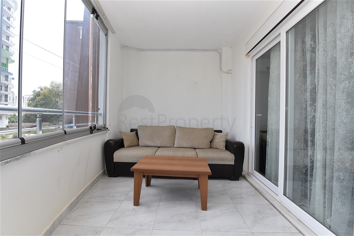 شقة مؤثثة - غرفة وصالة ضمن مجمع - مهموتلار / الانيا 