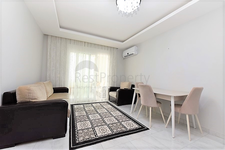 شقة مؤثثة - غرفة وصالة ضمن مجمع - مهموتلار / الانيا 