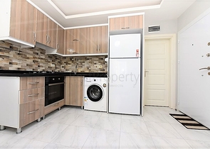 شقة مؤثثة - غرفة وصالة ضمن مجمع - مهموتلار / الانيا 