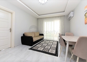 شقة مؤثثة - غرفة وصالة ضمن مجمع - مهموتلار / الانيا 