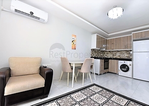 شقة مؤثثة - غرفة وصالة ضمن مجمع - مهموتلار / الانيا 