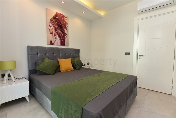 ضمن مجمع اول صف على البحر - شقة غرفتين وصالة - مفروشة - في كارجي جاك / الانيا 