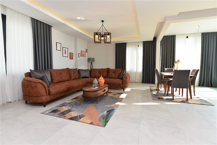 ضمن مجمع اول صف على البحر - شقة غرفتين وصالة - مفروشة - في كارجي جاك / الانيا 