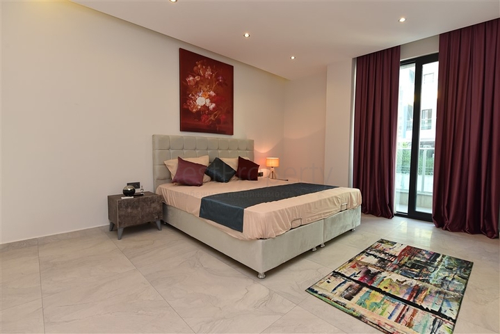 ضمن مجمع اول صف على البحر - شقة غرفتين وصالة - مفروشة - في كارجي جاك / الانيا 