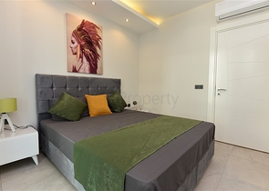 ضمن مجمع اول صف على البحر - شقة غرفتين وصالة - مفروشة - في كارجي جاك / الانيا 