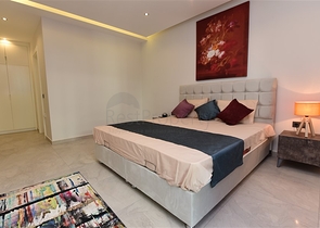 ضمن مجمع اول صف على البحر - شقة غرفتين وصالة - مفروشة - في كارجي جاك / الانيا 