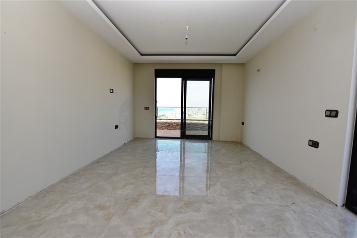 اطلالة بحر - دوبلكس 4 غرف - ضمن مجمع 5 نجوم - في مهموتلار / الانيا 