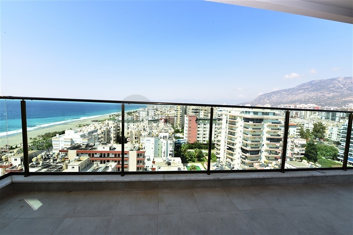 اطلالة بحر - دوبلكس 4 غرف - ضمن مجمع 5 نجوم - في مهموتلار / الانيا 