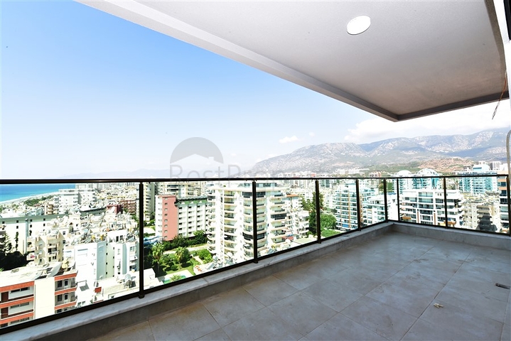 اطلالة بحر - دوبلكس 4 غرف - ضمن مجمع 5 نجوم - في مهموتلار / الانيا 