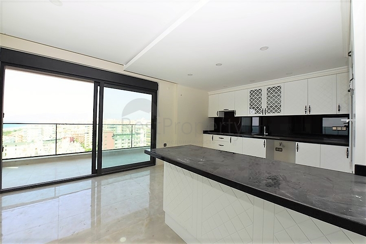 اطلالة بحر - دوبلكس 4 غرف - ضمن مجمع 5 نجوم - في مهموتلار / الانيا 