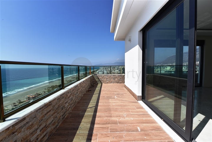 اطلالة بحر - دوبلكس 4 غرف - ضمن مجمع 5 نجوم - في مهموتلار / الانيا 