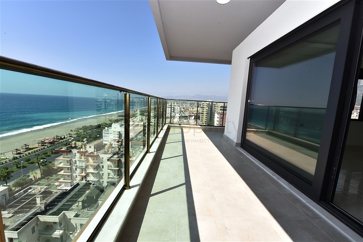 اطلالة بحر - دوبلكس 4 غرف - ضمن مجمع 5 نجوم - في مهموتلار / الانيا 