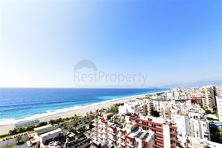 اطلالة بحر - دوبلكس 4 غرف - ضمن مجمع 5 نجوم - في مهموتلار / الانيا 