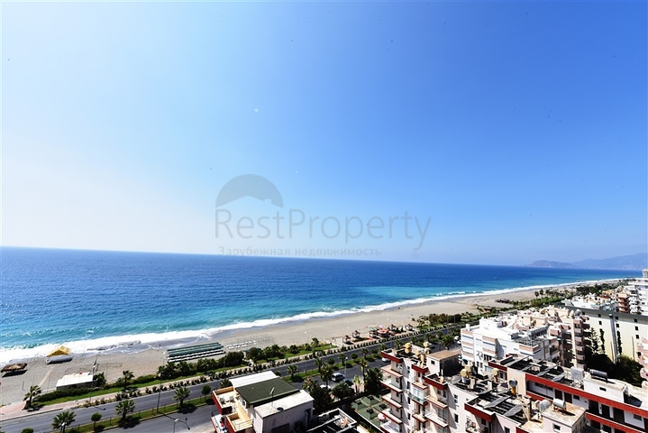 اطلالة بحر - دوبلكس 4 غرف - ضمن مجمع 5 نجوم - في مهموتلار / الانيا 