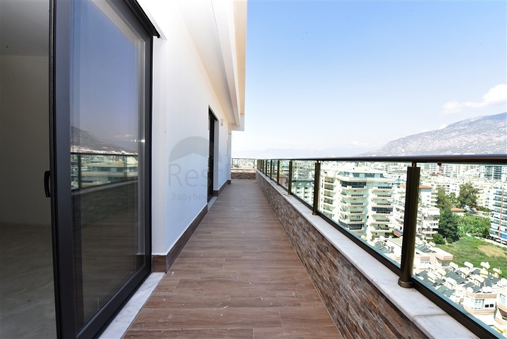 اطلالة بحر - دوبلكس 4 غرف - ضمن مجمع 5 نجوم - في مهموتلار / الانيا 