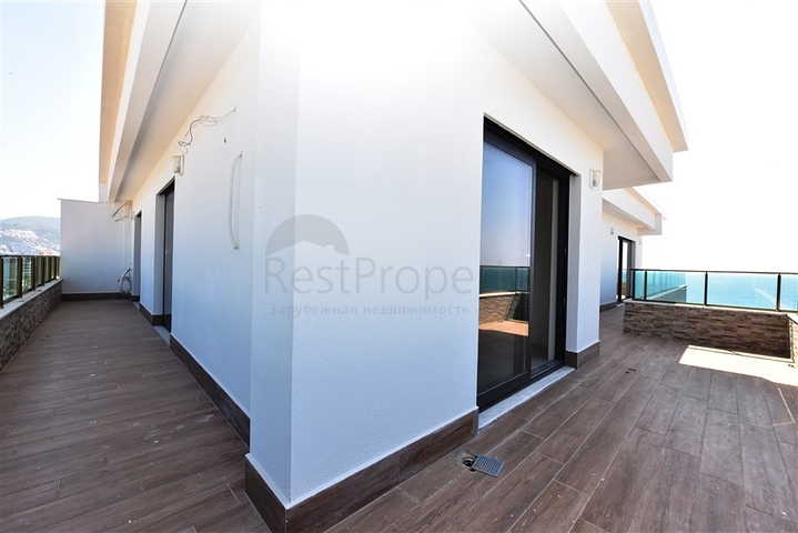 اطلالة بحر - دوبلكس 4 غرف - ضمن مجمع 5 نجوم - في مهموتلار / الانيا 