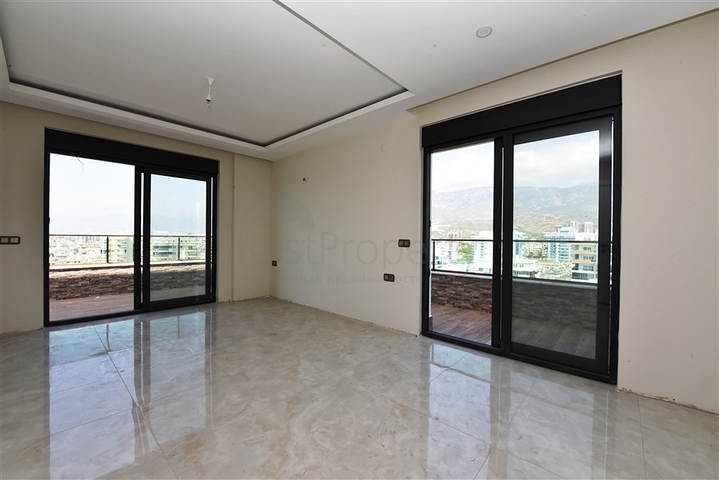 اطلالة بحر - دوبلكس 4 غرف - ضمن مجمع 5 نجوم - في مهموتلار / الانيا 