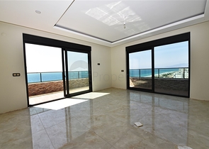 اطلالة بحر - دوبلكس 4 غرف - ضمن مجمع 5 نجوم - في مهموتلار / الانيا 