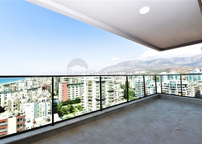 اطلالة بحر - دوبلكس 4 غرف - ضمن مجمع 5 نجوم - في مهموتلار / الانيا 