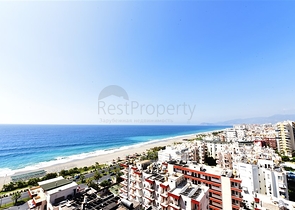 اطلالة بحر - دوبلكس 4 غرف - ضمن مجمع 5 نجوم - في مهموتلار / الانيا 