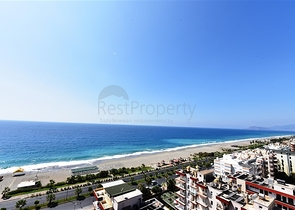 اطلالة بحر - دوبلكس 4 غرف - ضمن مجمع 5 نجوم - في مهموتلار / الانيا 