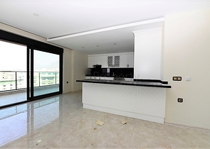 اطلالة بحر - دوبلكس 4 غرف - ضمن مجمع 5 نجوم - في مهموتلار / الانيا 