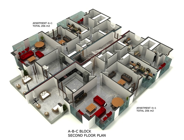شقق بالتقسيط من شركة الانشاء - في مدينة الانيا / منطقة اوبا المركزية 