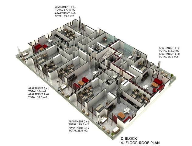 شقق بالتقسيط من شركة الانشاء - في مدينة الانيا / منطقة اوبا المركزية 