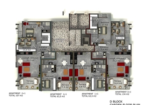 شقق بالتقسيط من شركة الانشاء - في مدينة الانيا / منطقة اوبا المركزية 