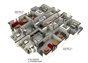 شقق بالتقسيط من شركة الانشاء - في مدينة الانيا / منطقة اوبا المركزية 