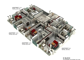 شقق بالتقسيط من شركة الانشاء - في مدينة الانيا / منطقة اوبا المركزية 